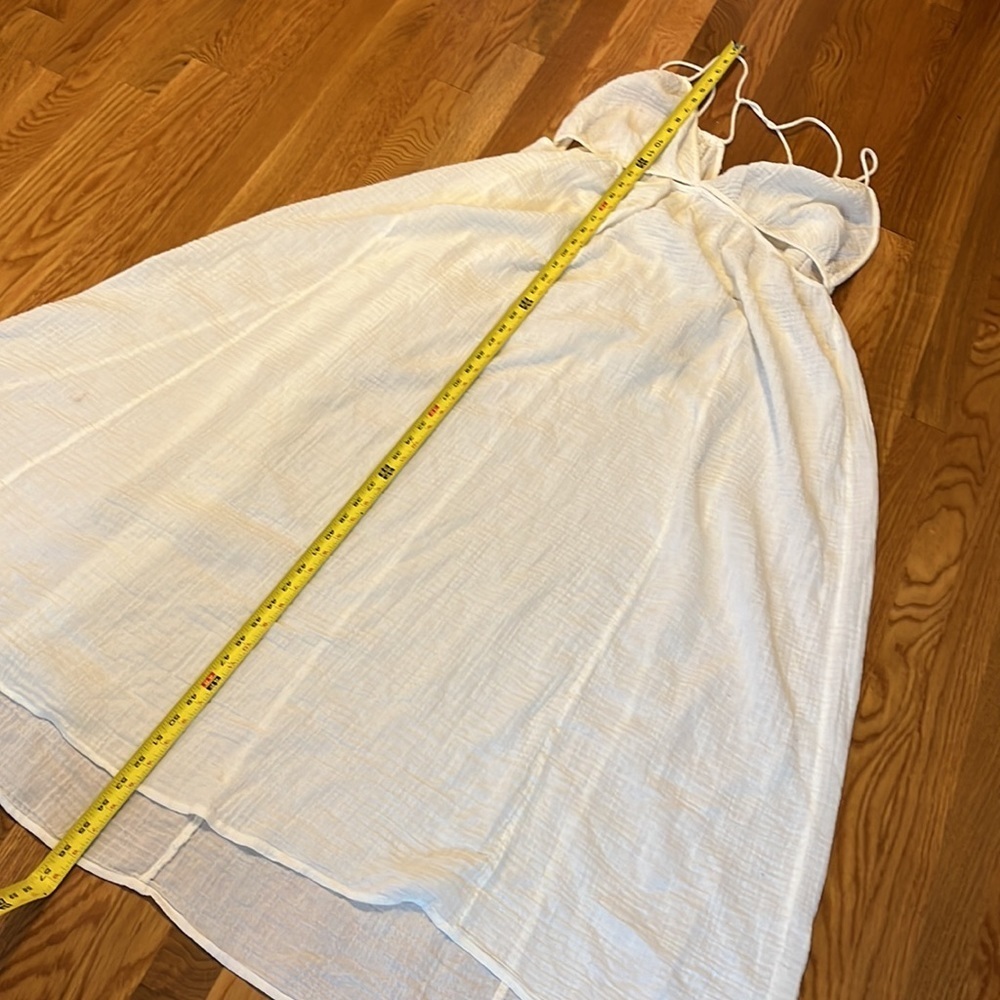 NWT Anthropologie Gauzy Cutout Cover-Up Maxi Dress Size XL - Picture 9 of 17